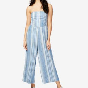 Rachel Roy Striped Sleeveless Jumpsuit Size 10